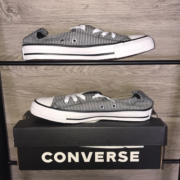 Converse Shoes - NIB-Women’s Converse Slip On,Shoreline Black/White
